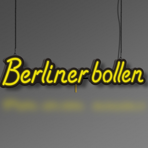LED Berlinnerbollen, neonlook