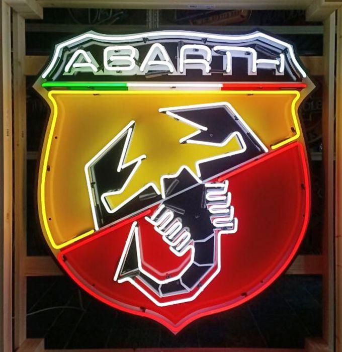 ABARTH neon sign extra large